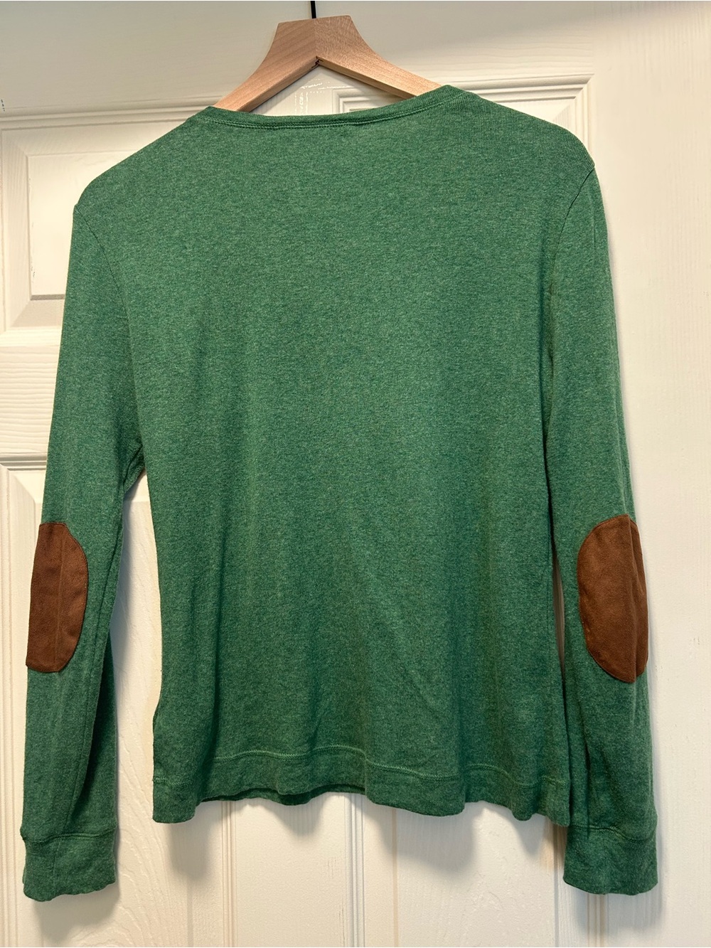 Lauren Ralph Lauren Green Knit Pullover Classic Quiet Luxury Preppy Office Basic - Picture 3 of 5